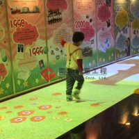 廣達25週年慶-長廊式地板互動投影_廣達_週年慶_長廊式地板_互動投影